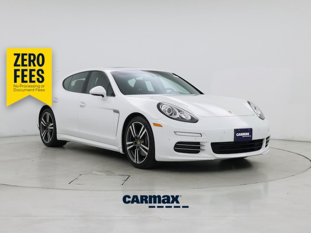 White 2015 Porsche Panamera Sedan All-Wheel Drive Automatic