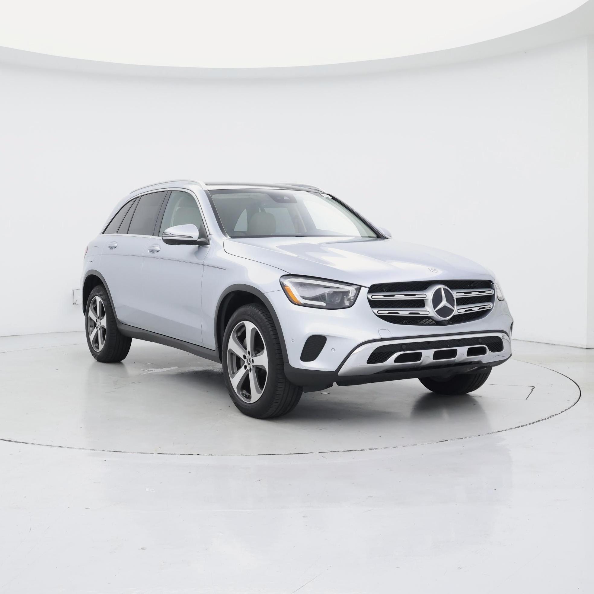 Silver 2022 Mercedes-Benz GLC SUV / Crossover Rear-Wheel Drive Automatic