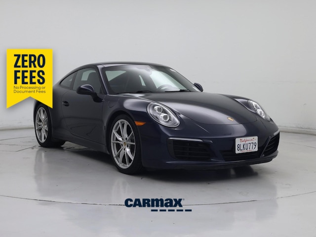 Blue 2019 Porsche 911 Coupe Rear-Wheel Drive Automatic