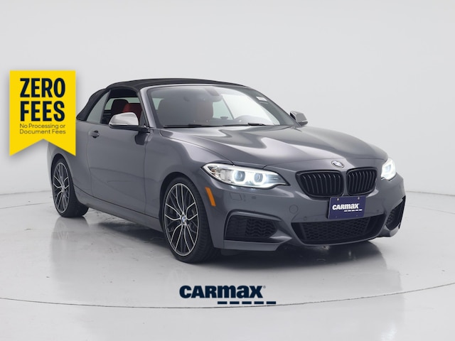 Gray 2017 BMW 2 Series Convertible Rear-Wheel Drive Manual