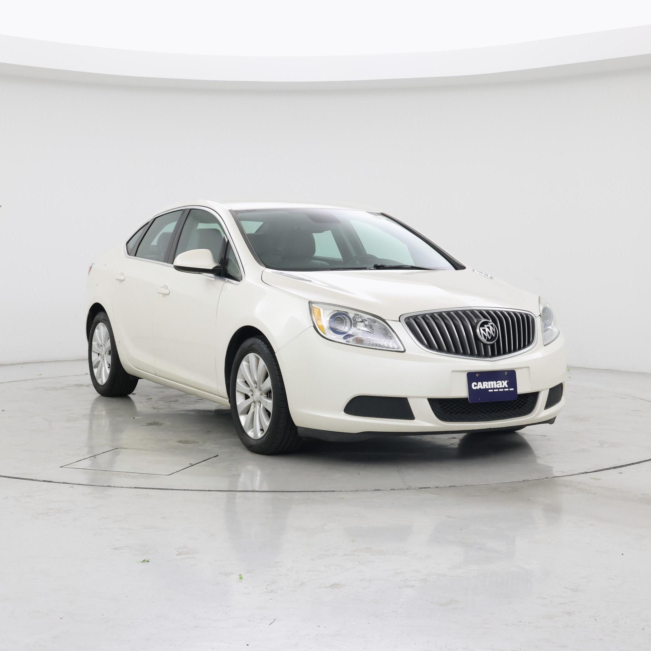 White 2015 Buick Verano Sedan Front-Wheel Drive Automatic