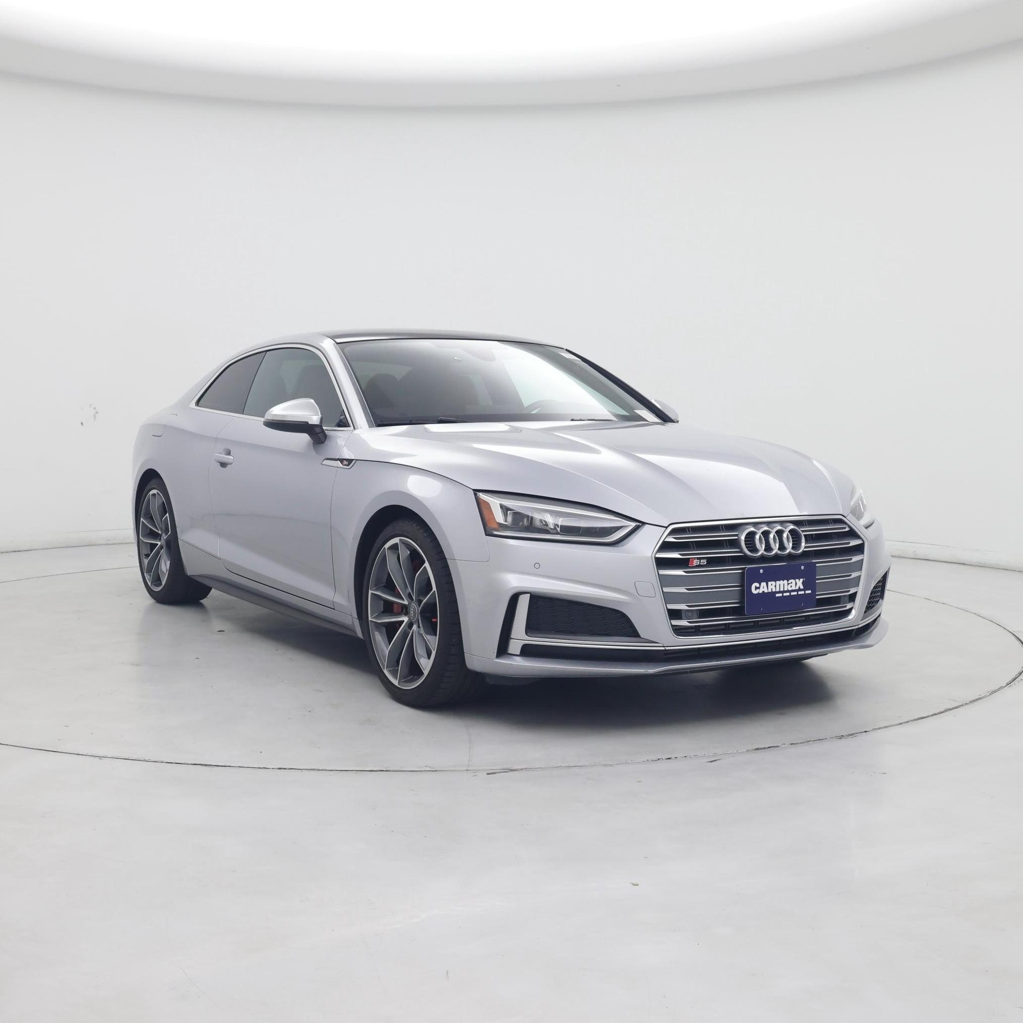 Silver 2018 Audi S5 Coupe All-Wheel Drive Automatic