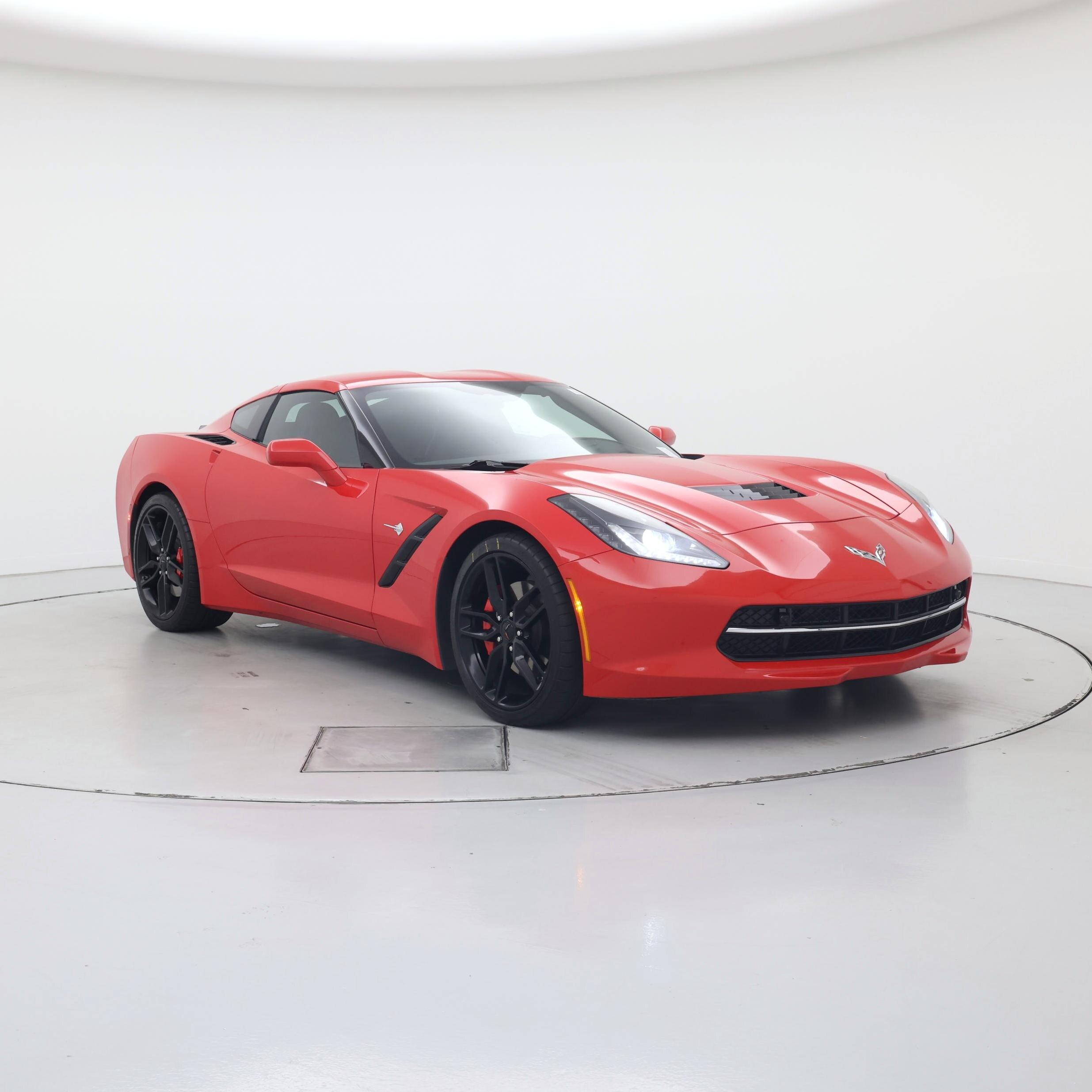 Red 2019 Chevrolet Corvette Coupe Rear-Wheel Drive Automatic