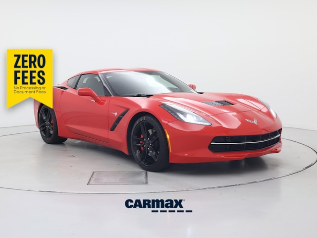 Red 2019 Chevrolet Corvette Coupe Rear-Wheel Drive Automatic