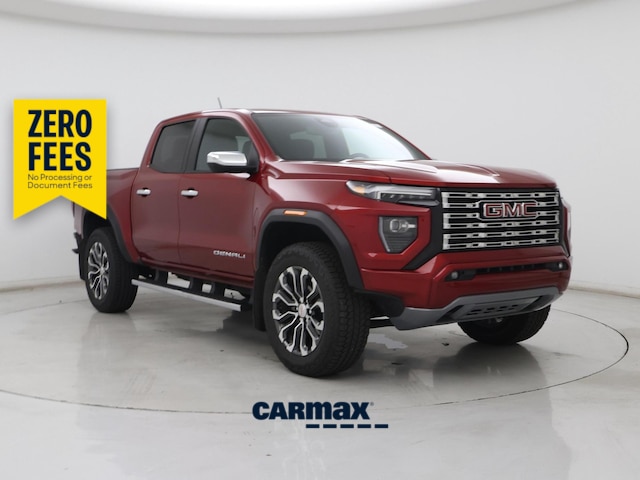Red (Burgundy) 2024 GMC Canyon Pickup Truck Four-Wheel Drive Automatic