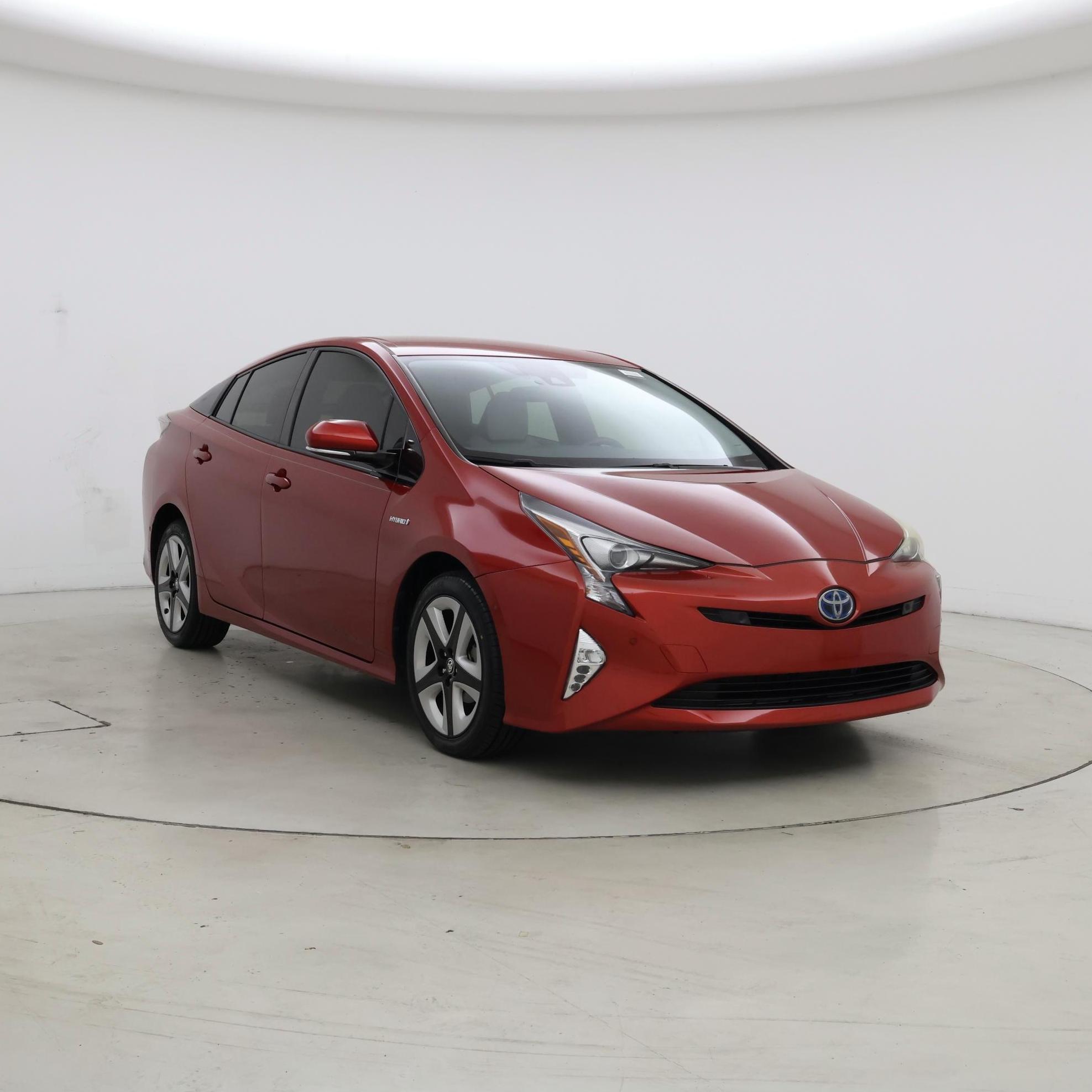 2018 Toyota Prius Rojo Hatchback Tracción delantera Automática