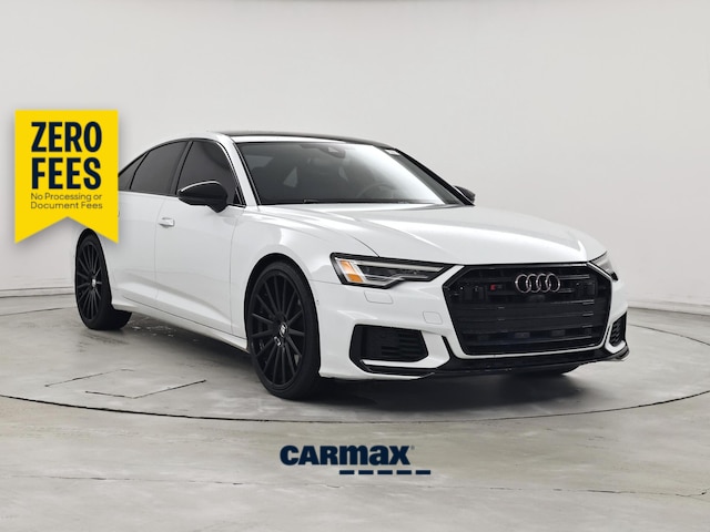 White 2022 Audi S6 Sedan All-Wheel Drive Automatic