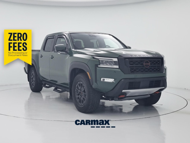 Green 2024 Nissan Frontier Pickup Truck Four-Wheel Drive Automatic