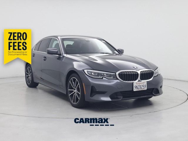 Gray 2021 BMW 3 Series Sedan Rear-Wheel Drive Automatic
