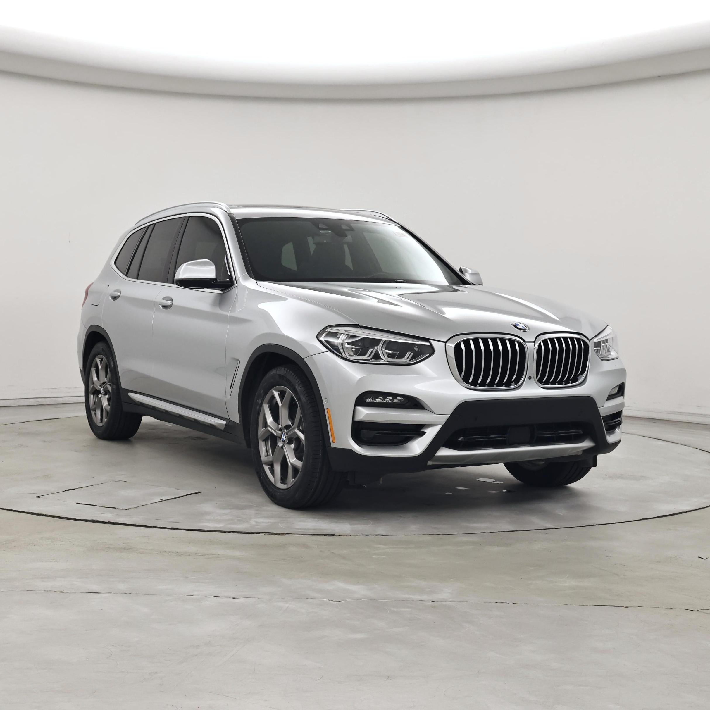 Silver 2020 BMW X3 SUV / Crossover Rear-Wheel Drive Automatic