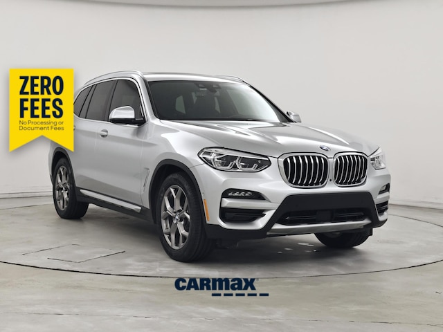 Silver 2020 BMW X3 SUV / Crossover Rear-Wheel Drive Automatic