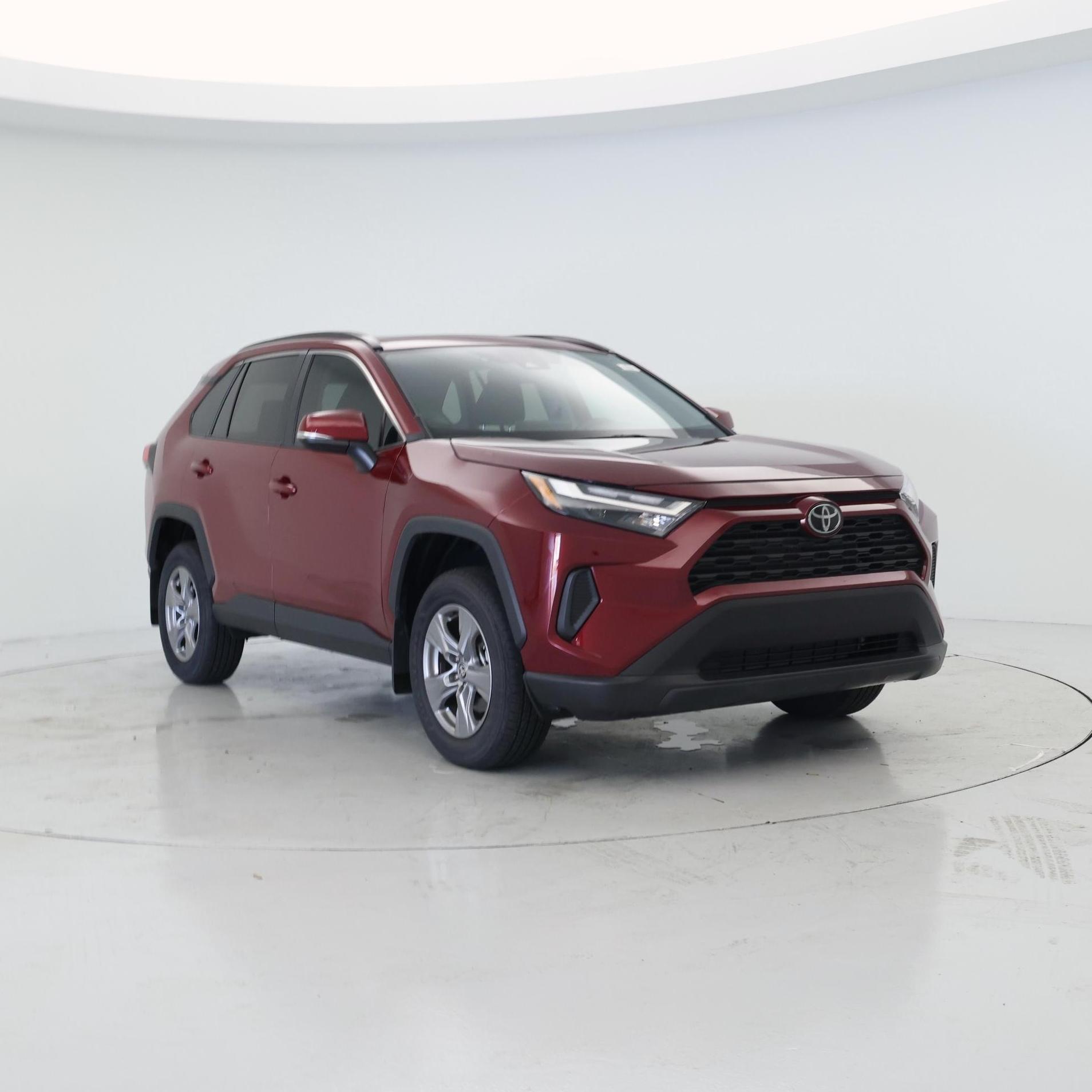 Red (Burgundy) 2025 Toyota RAV4 SUV / Crossover Front-Wheel Drive Automatic