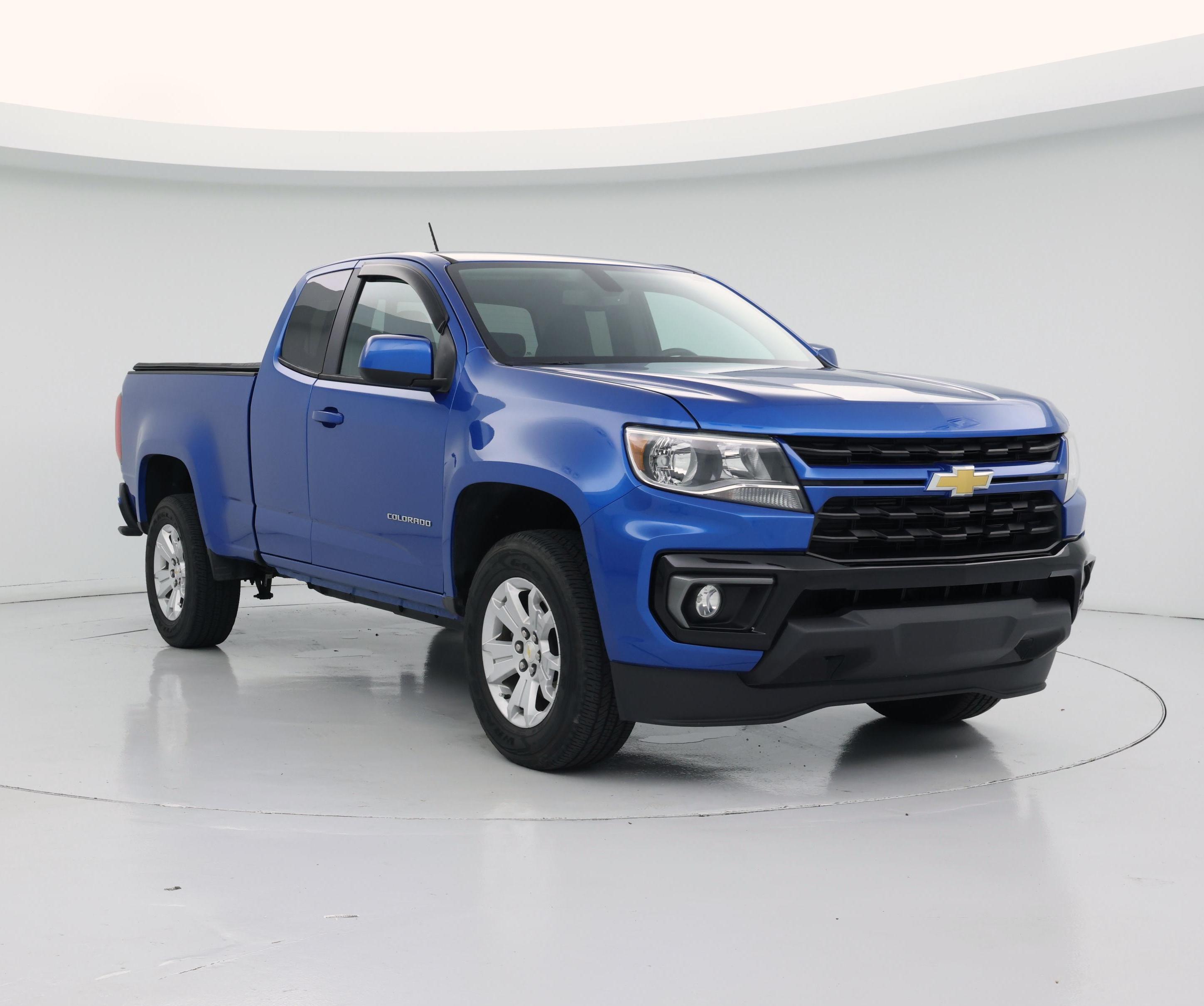 Blue 2022 Chevrolet Colorado Pickup Truck 4X2 Automatic