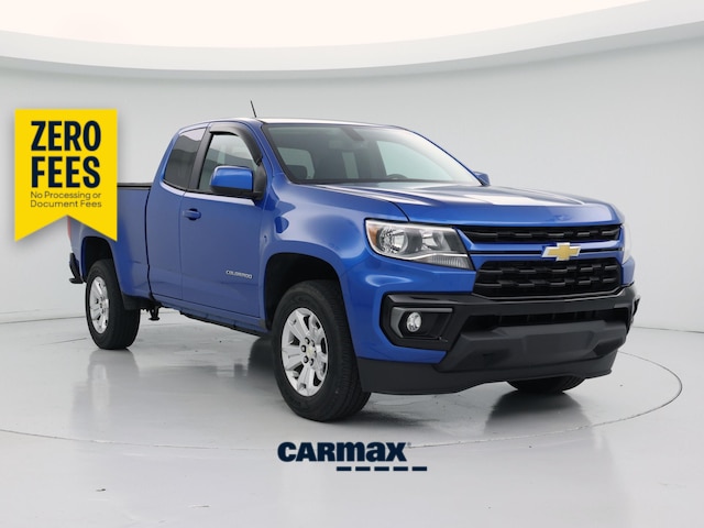 Blue 2022 Chevrolet Colorado Pickup Truck 4X2 Automatic