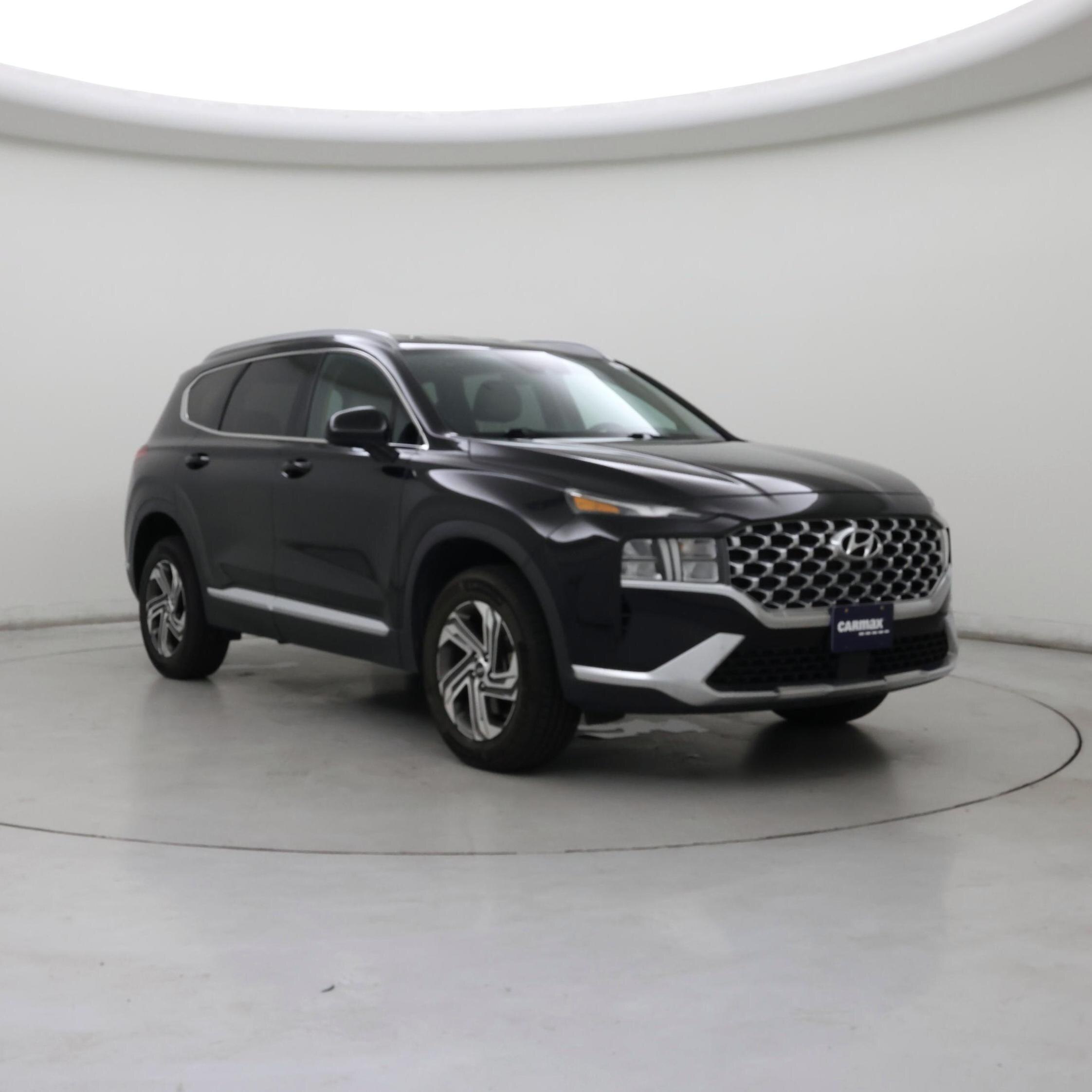 Black 2022 Hyundai Santa Fe SUV / Crossover All-Wheel Drive Automatic