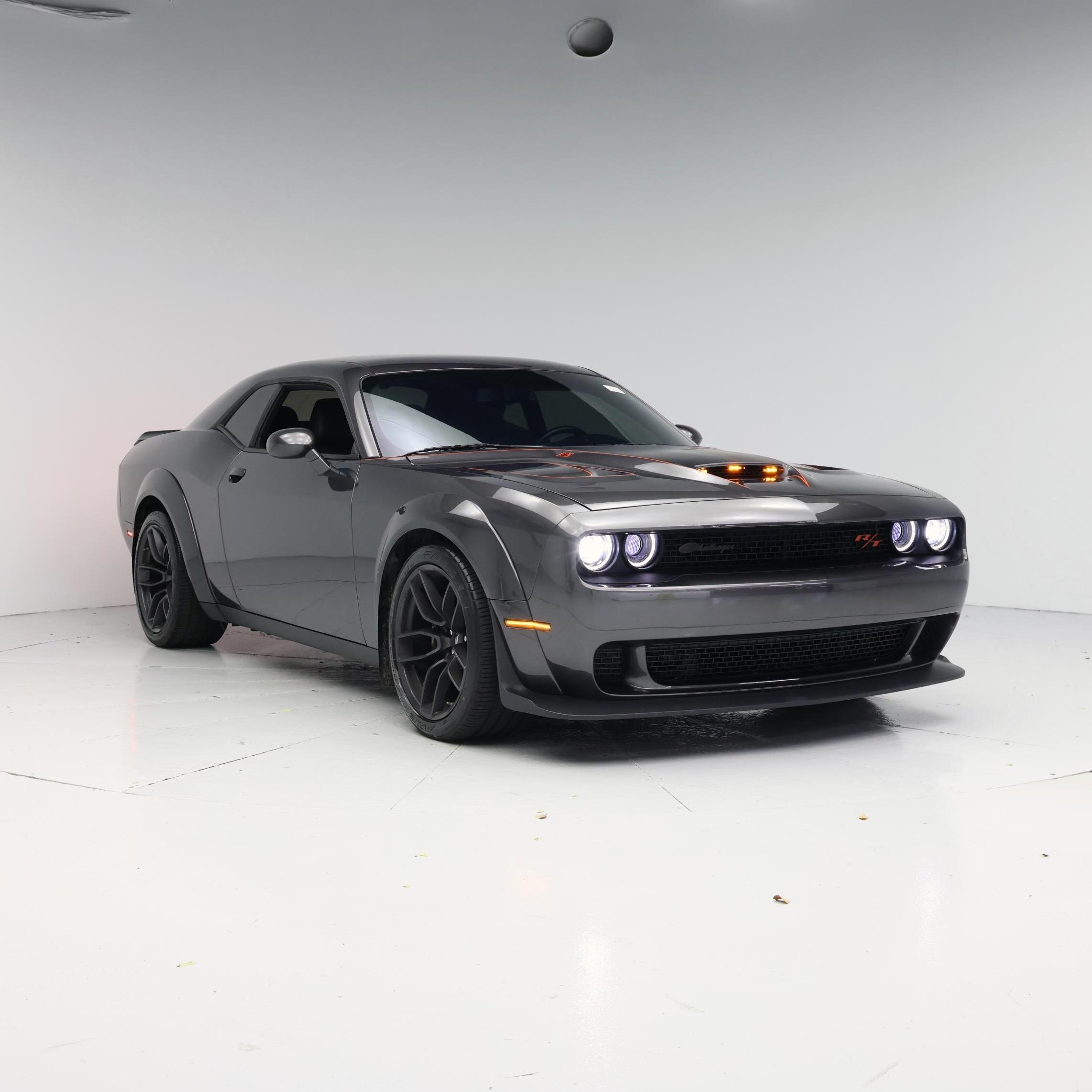 Gray 2021 Dodge Challenger Coupe Rear-Wheel Drive Automatic