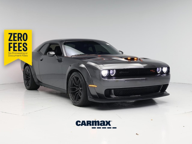 Gray 2021 Dodge Challenger Coupe Rear-Wheel Drive Automatic