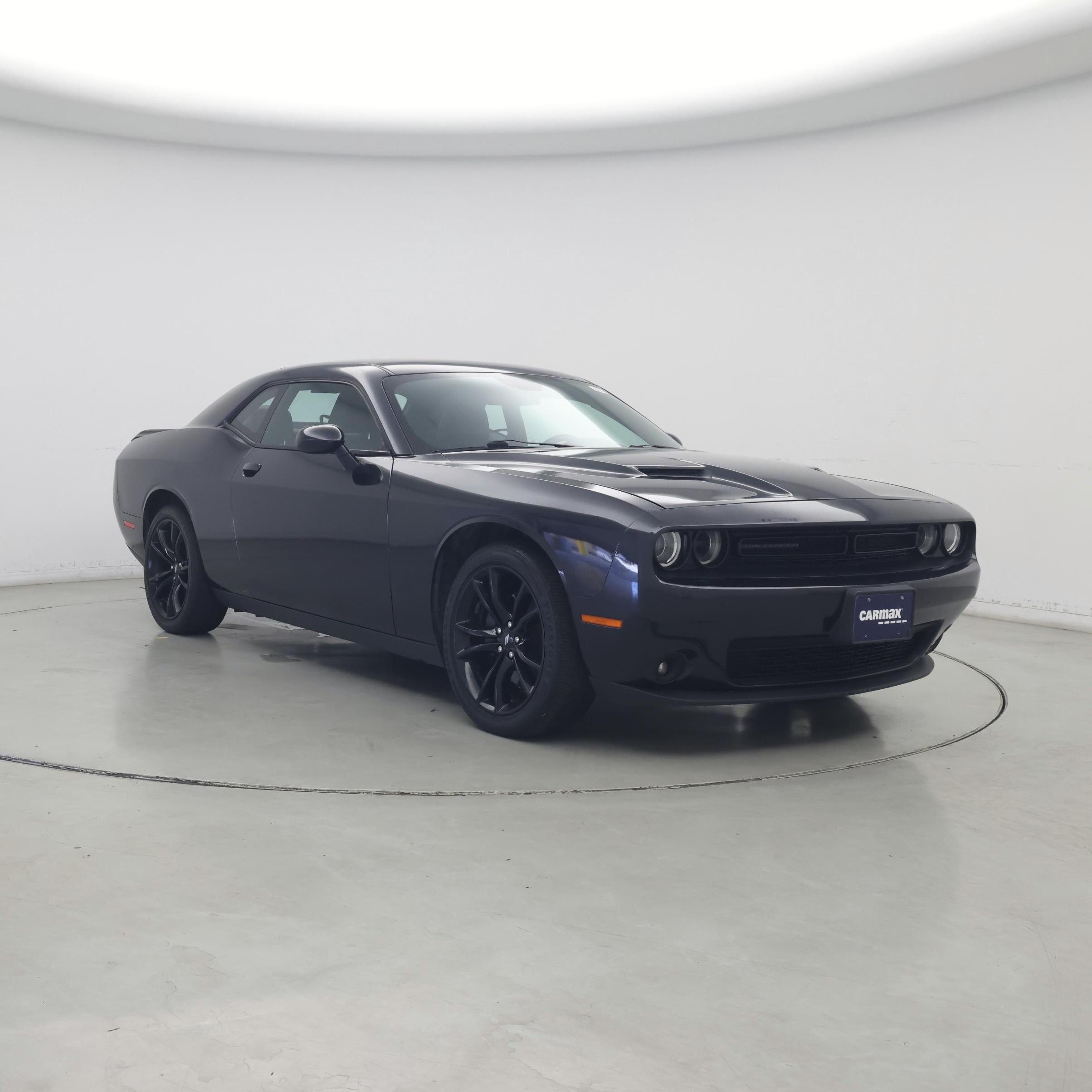 Black 2017 Dodge Challenger Coupe Rear-Wheel Drive Automatic