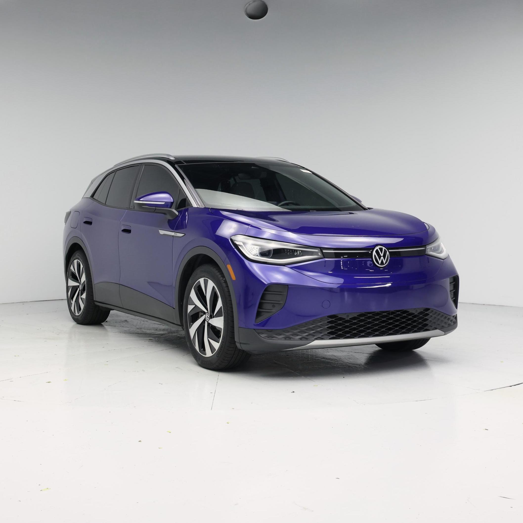 Blue 2021 Volkswagen ID.4 SUV / Crossover Rear-Wheel Drive Automatic