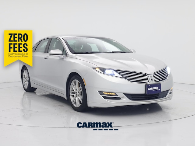 Silver 2016 Lincoln MKZ Sedan Front-Wheel Drive Automatic