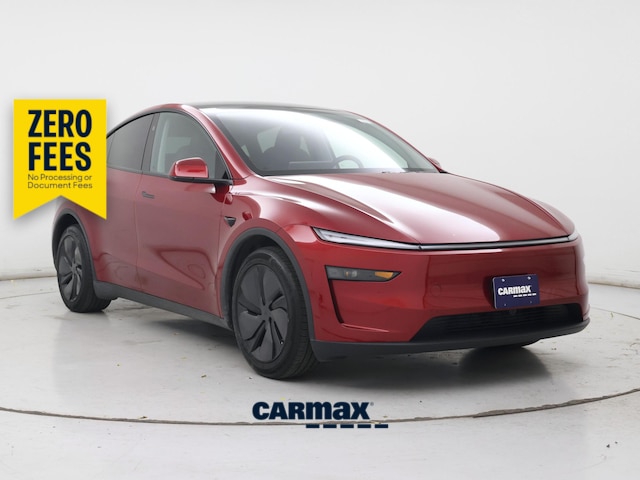 Red 2026 Tesla Model Y SUV / Crossover All-Wheel Drive Automatic