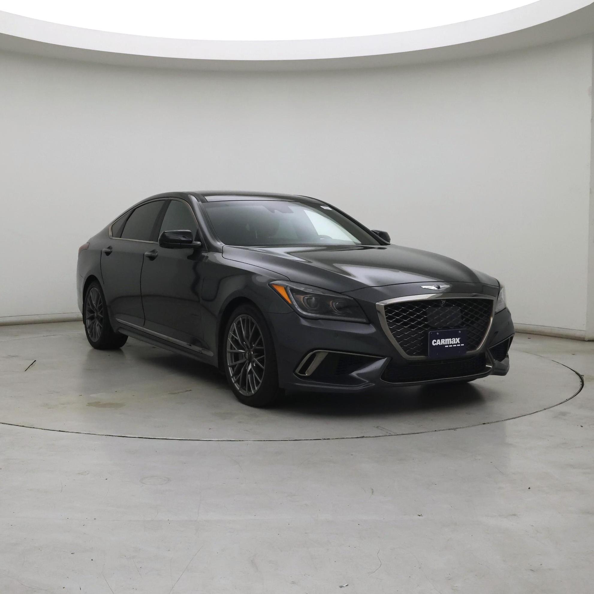 Gray 2018 Genesis G80 Sedan Rear-Wheel Drive Automatic