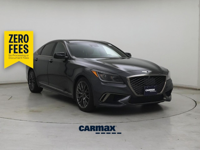Gray 2018 Genesis G80 Sedan Rear-Wheel Drive Automatic