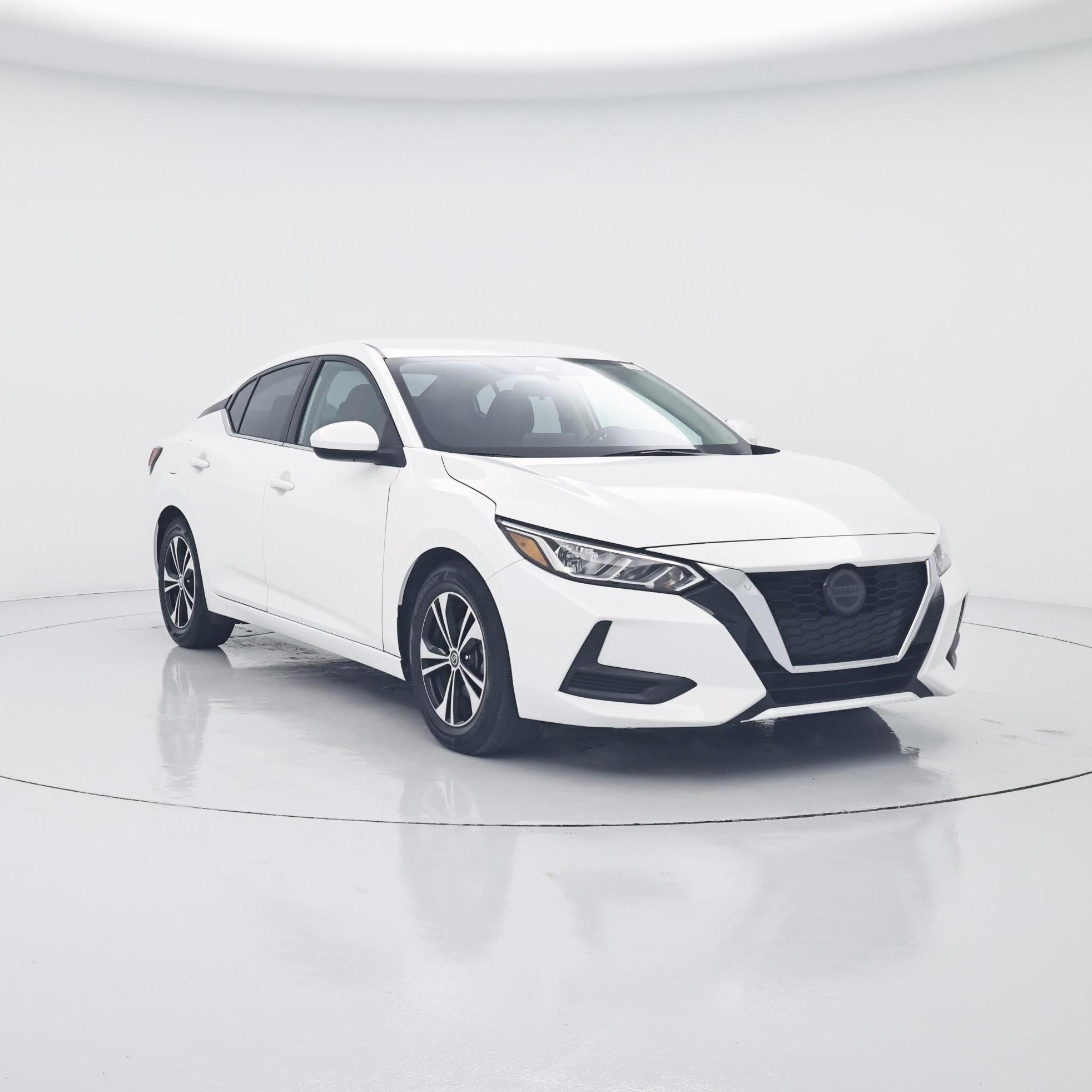 White 2022 Nissan Sentra Sedan Front-Wheel Drive Automatic