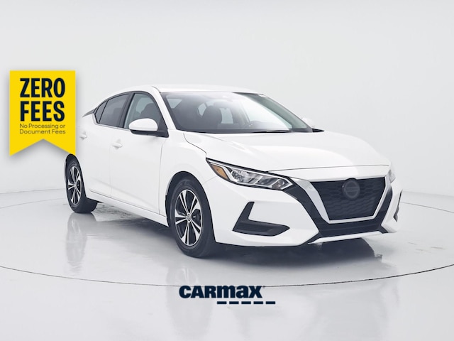 White 2022 Nissan Sentra Sedan Front-Wheel Drive Automatic