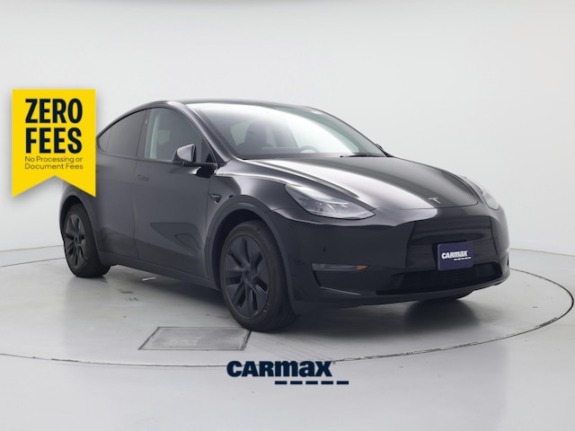 Black 2025 Tesla Model Y SUV / Crossover Rear-Wheel Drive Automatic