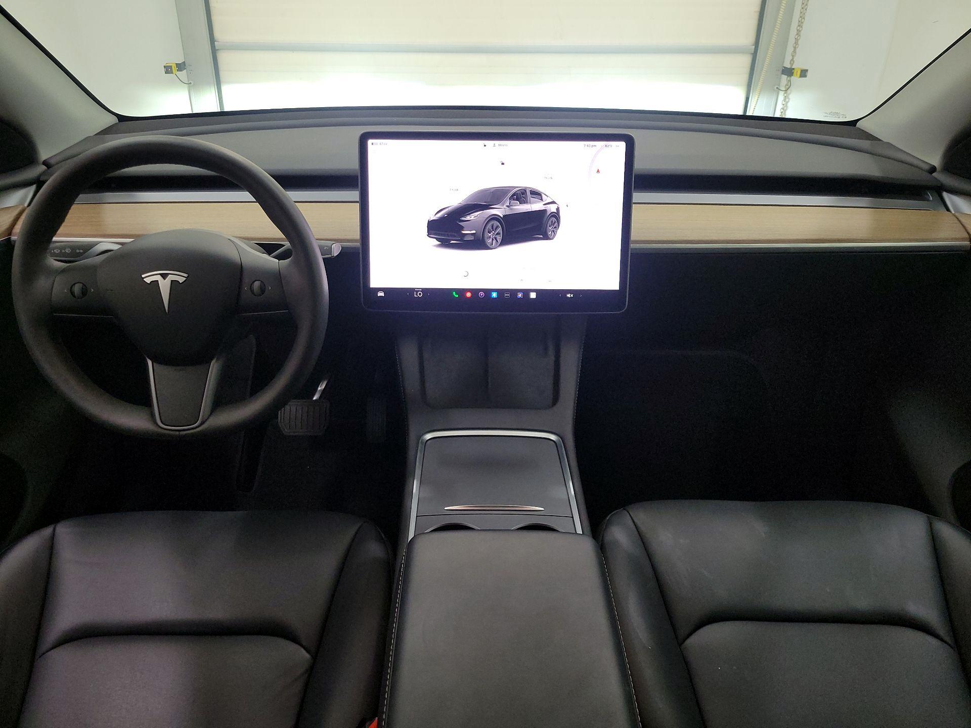 Black 2025 Tesla Model Y SUV / Crossover Rear-Wheel Drive Automatic