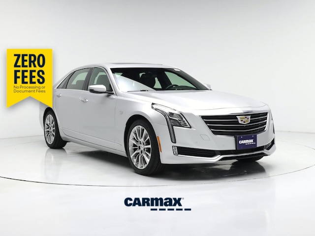 Silver 2018 Cadillac CT6 Sedan All-Wheel Drive Automatic