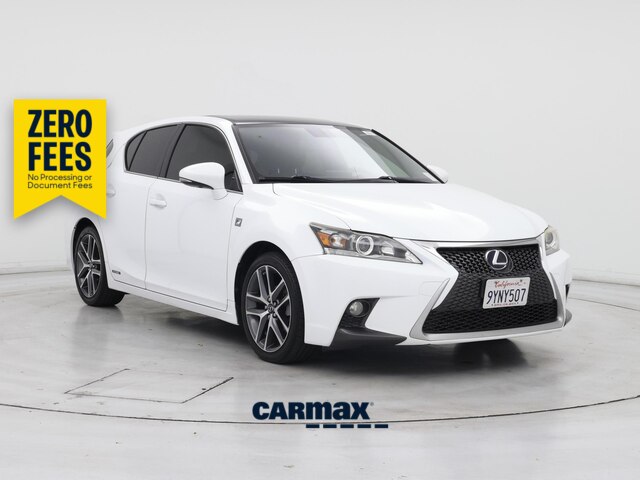White 2015 Lexus CT Hybrid Wagon Front-Wheel Drive Automatic