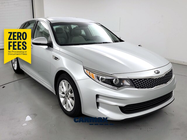 Silver 2016 Kia Optima Sedan Front-Wheel Drive Automatic