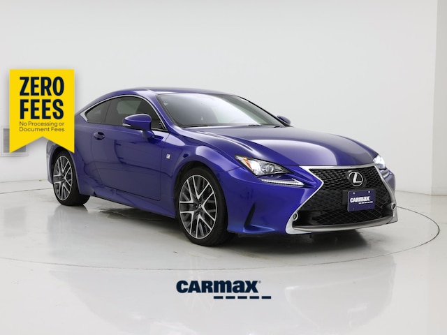 Blue 2015 Lexus RC Coupe Rear-Wheel Drive Automatic