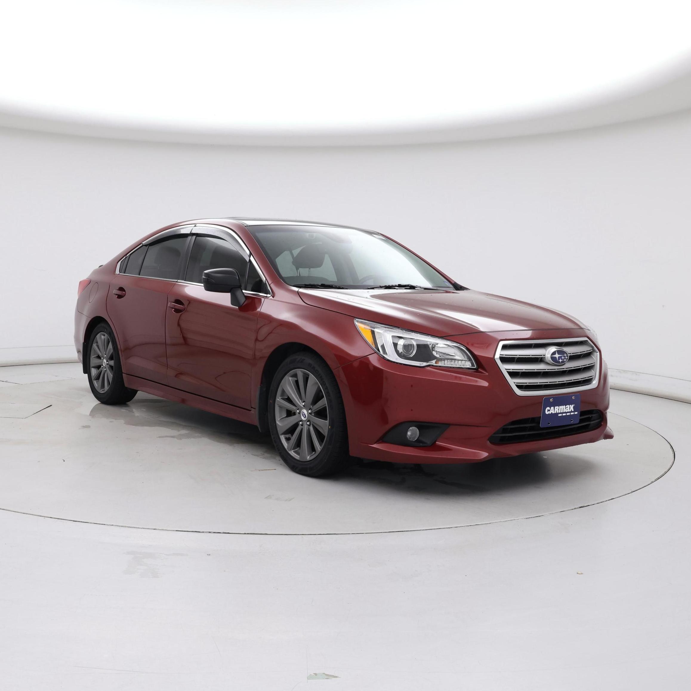Red (Burgundy) 2017 Subaru Legacy Sedan All-Wheel Drive Automatic