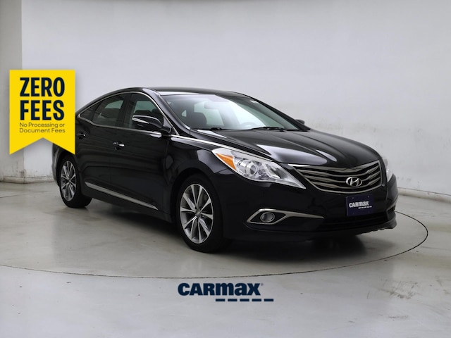 Black 2017 Hyundai Azera Sedan Front-Wheel Drive Automatic