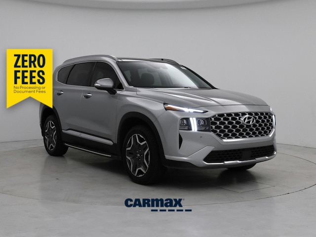 Silver 2021 Hyundai Santa Fe SUV / Crossover All-Wheel Drive Automatic