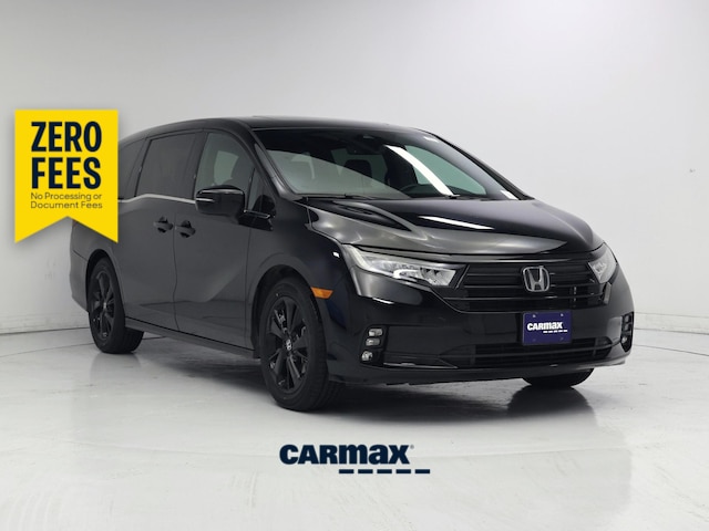 Black 2024 Honda Odyssey Minivan Front-Wheel Drive Automatic