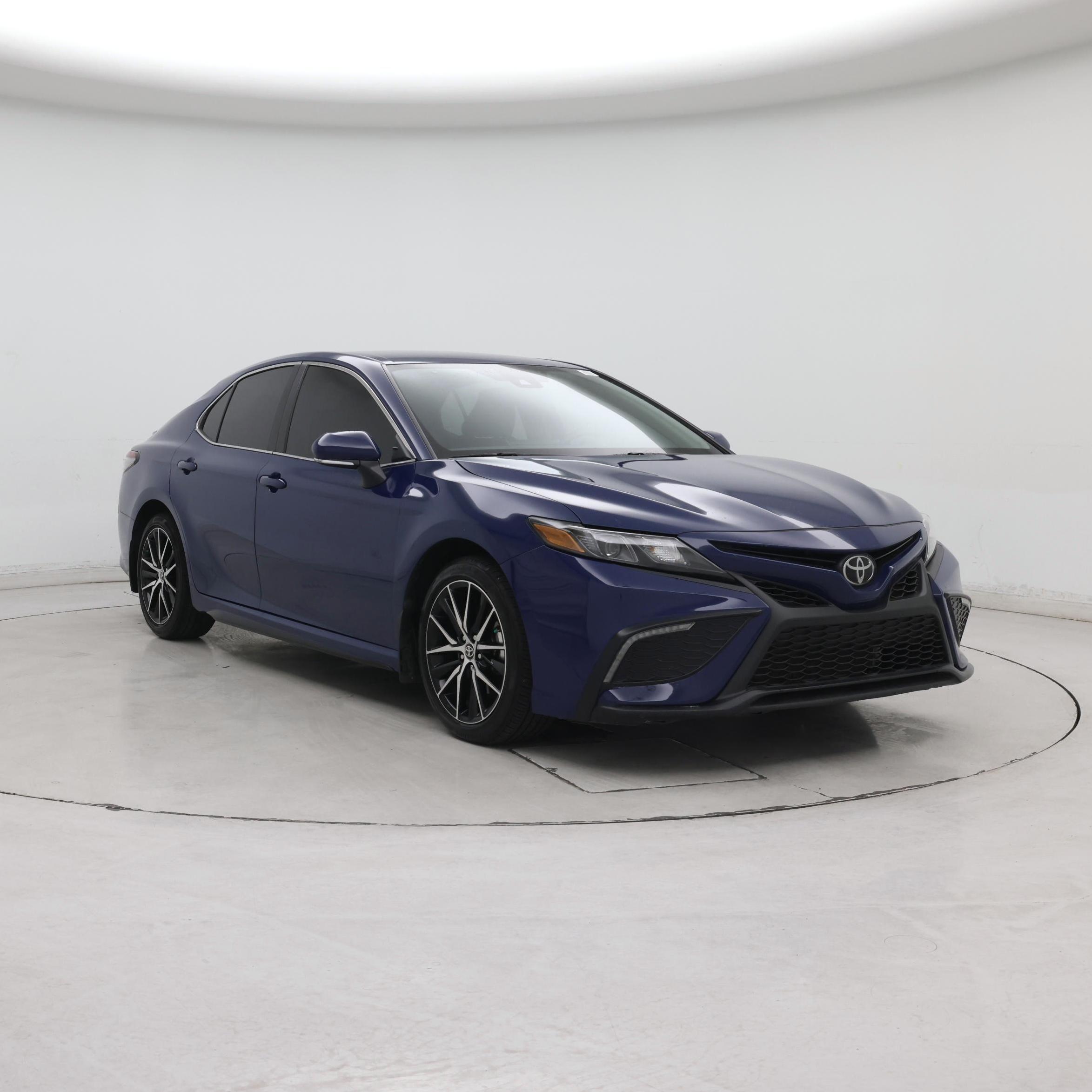 Blue 2024 Toyota Camry Sedan Front-Wheel Drive Automatic