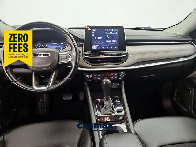Silver 2022 Jeep Compass SUV / Crossover Four-Wheel Drive Automatic
