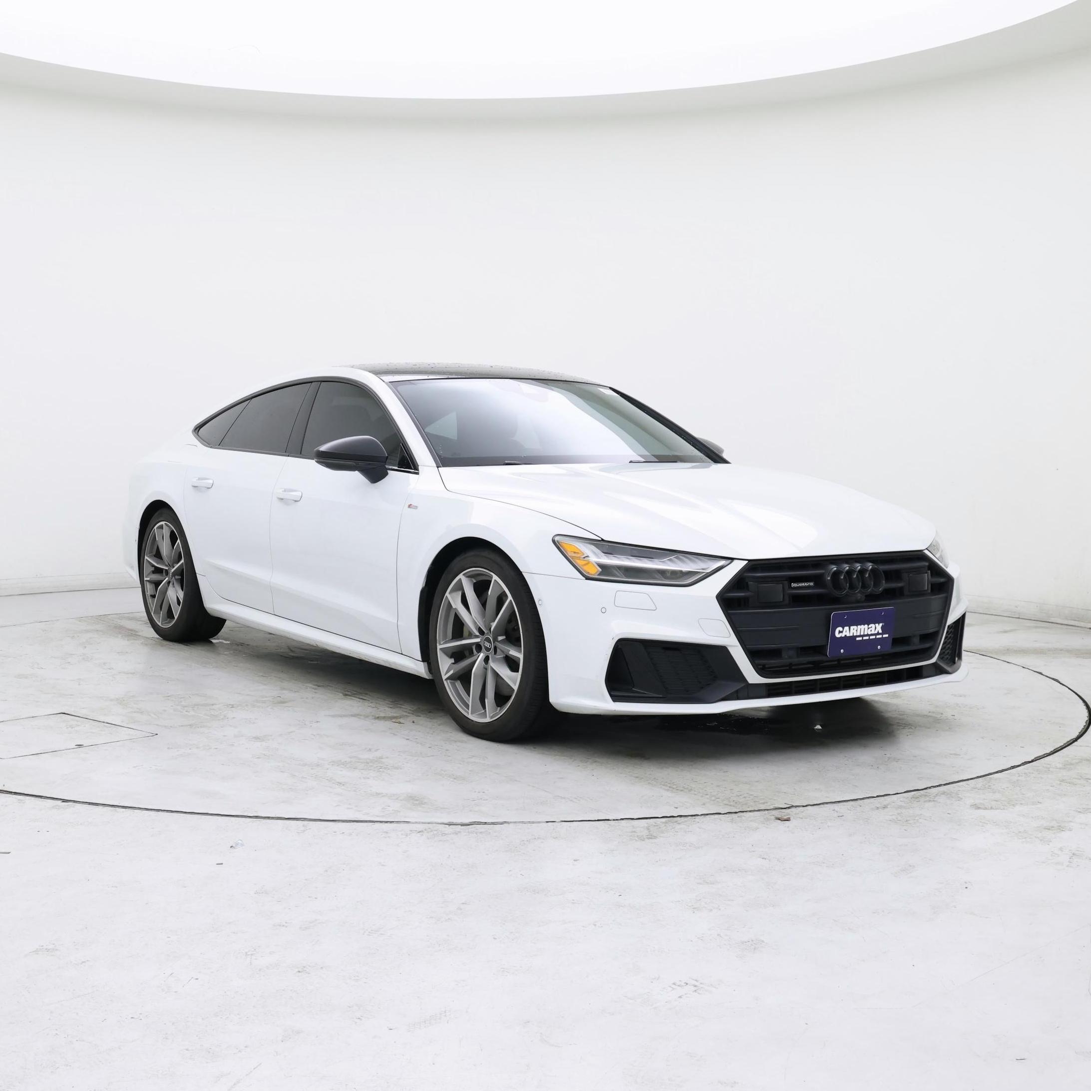 White 2021 Audi A7 Sedan All-Wheel Drive Automatic