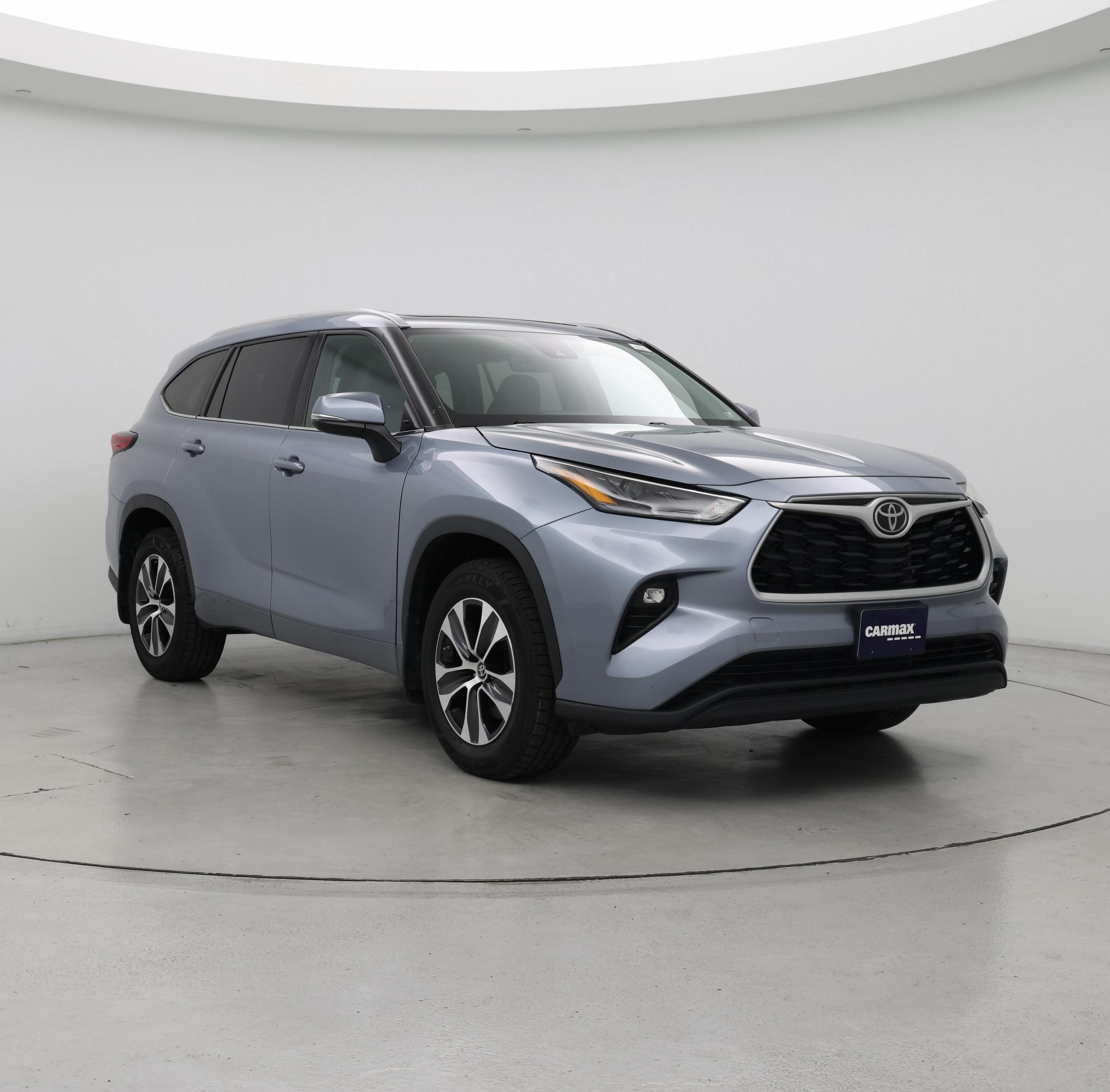 Blue 2022 Toyota Highlander SUV / Crossover All-Wheel Drive Automatic