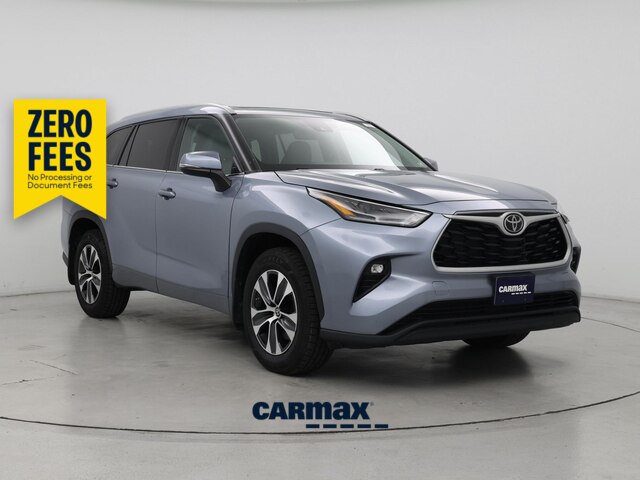 Blue 2022 Toyota Highlander SUV / Crossover All-Wheel Drive Automatic