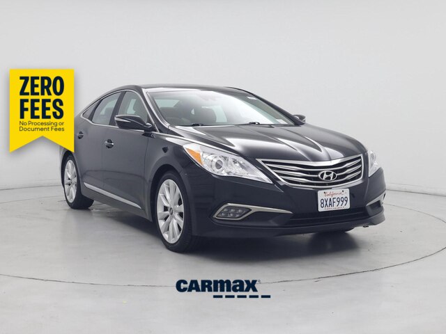 Black 2015 Hyundai Azera Sedan Front-Wheel Drive Automatic