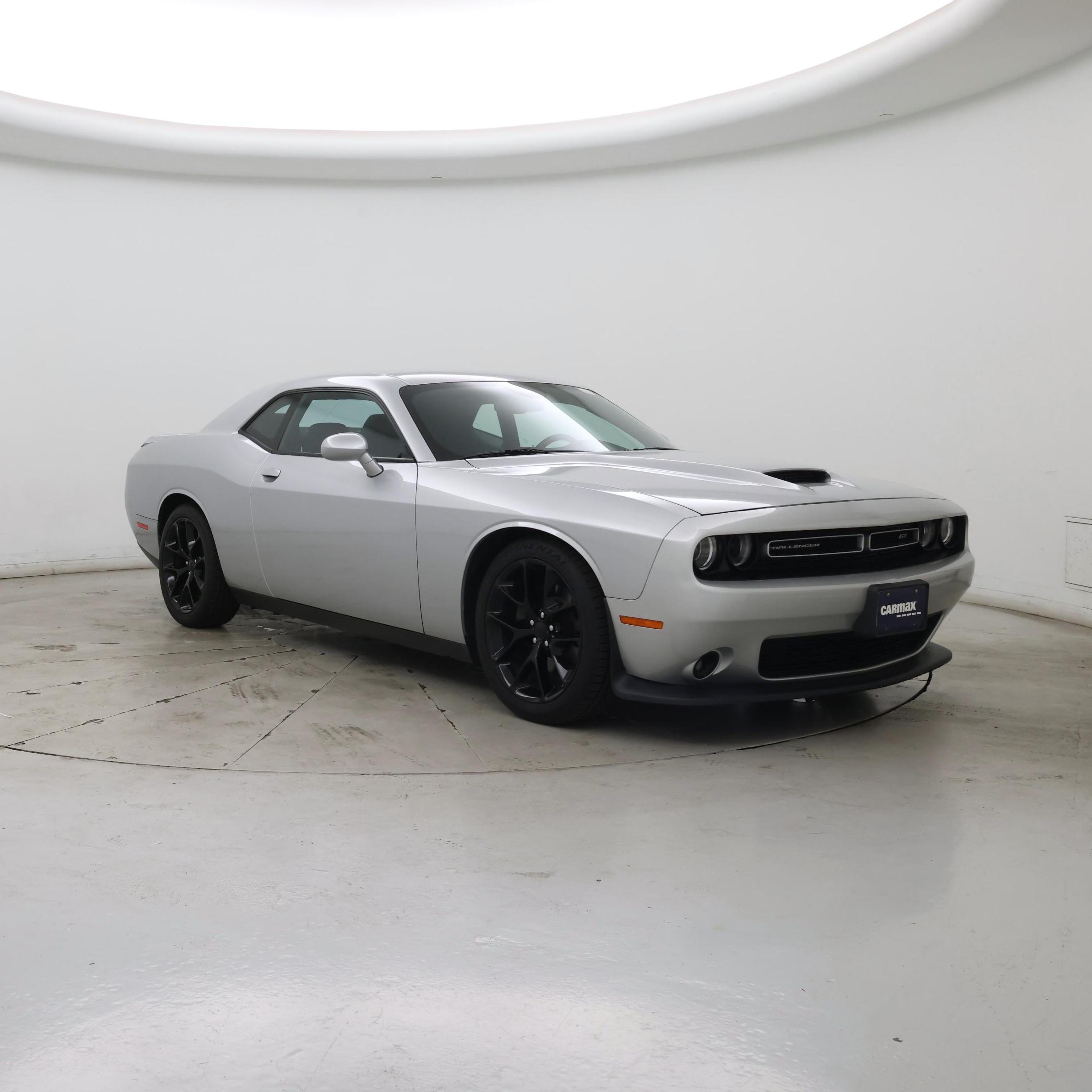 Silver 2022 Dodge Challenger Coupe Rear-Wheel Drive Automatic