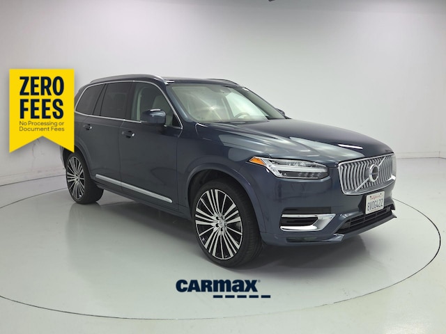 Blue 2021 Volvo XC90 SUV / Crossover All-Wheel Drive Automatic