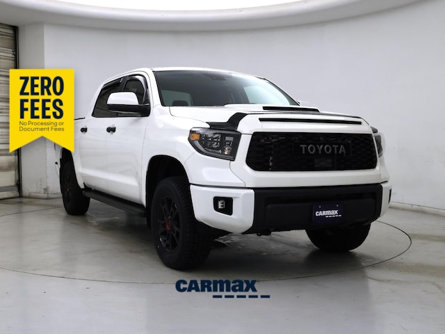 White 2021 Toyota Tundra Pickup Truck Four-Wheel Drive Automatic