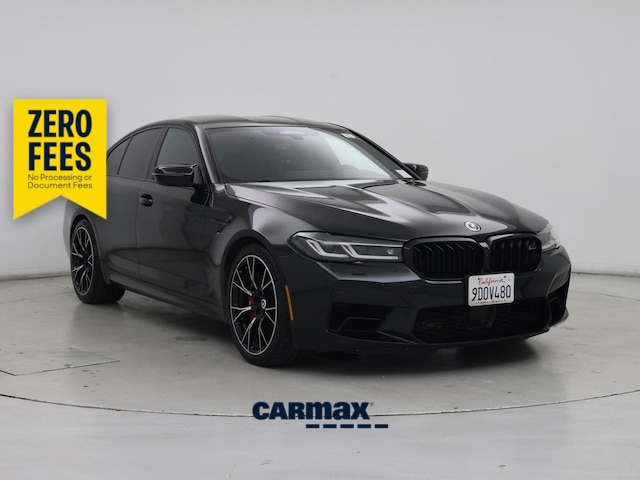 Black 2023 BMW M5 Sedan All-Wheel Drive Automatic