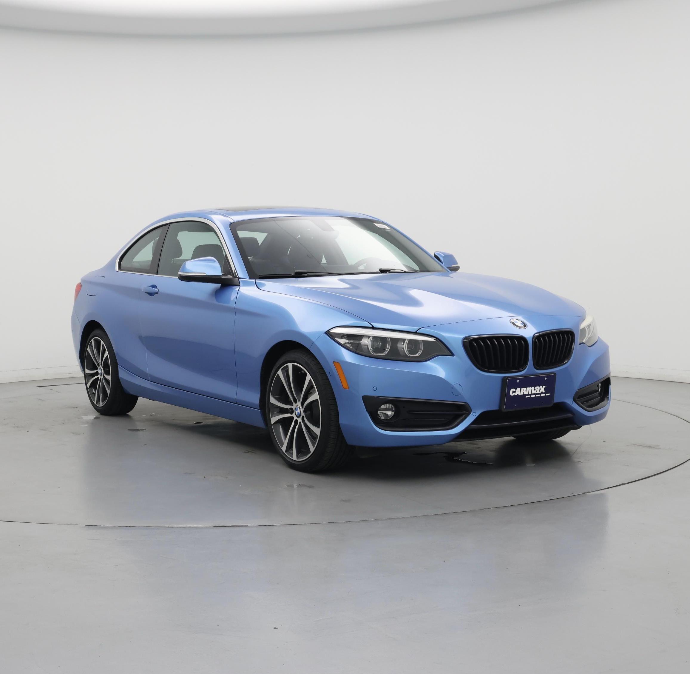 Blue 2018 BMW 2 Series Coupe Rear-Wheel Drive Automatic